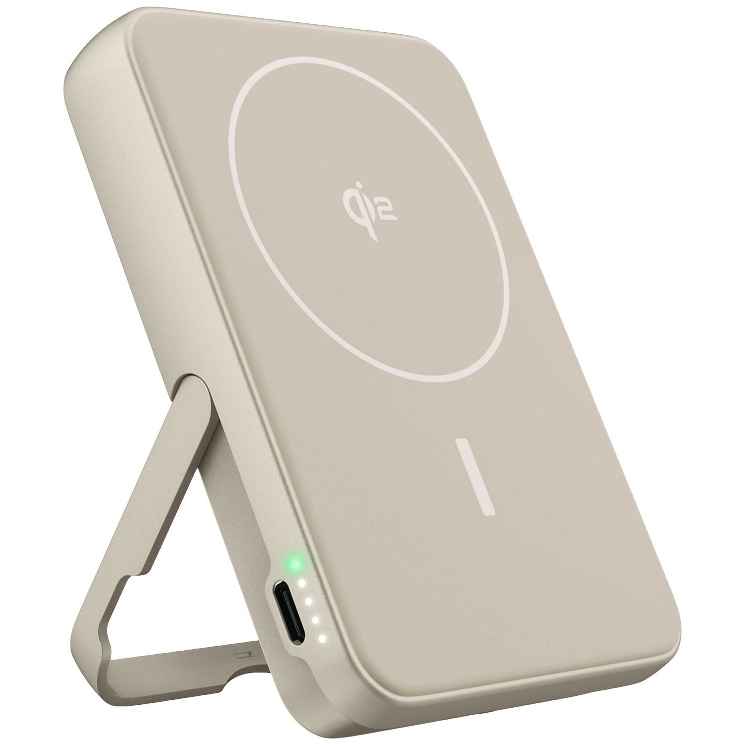 FRESH 'N REBEL MAGNET WIRELESS POWERBANK 10000 MAH QI2 15W - SILKY SAND