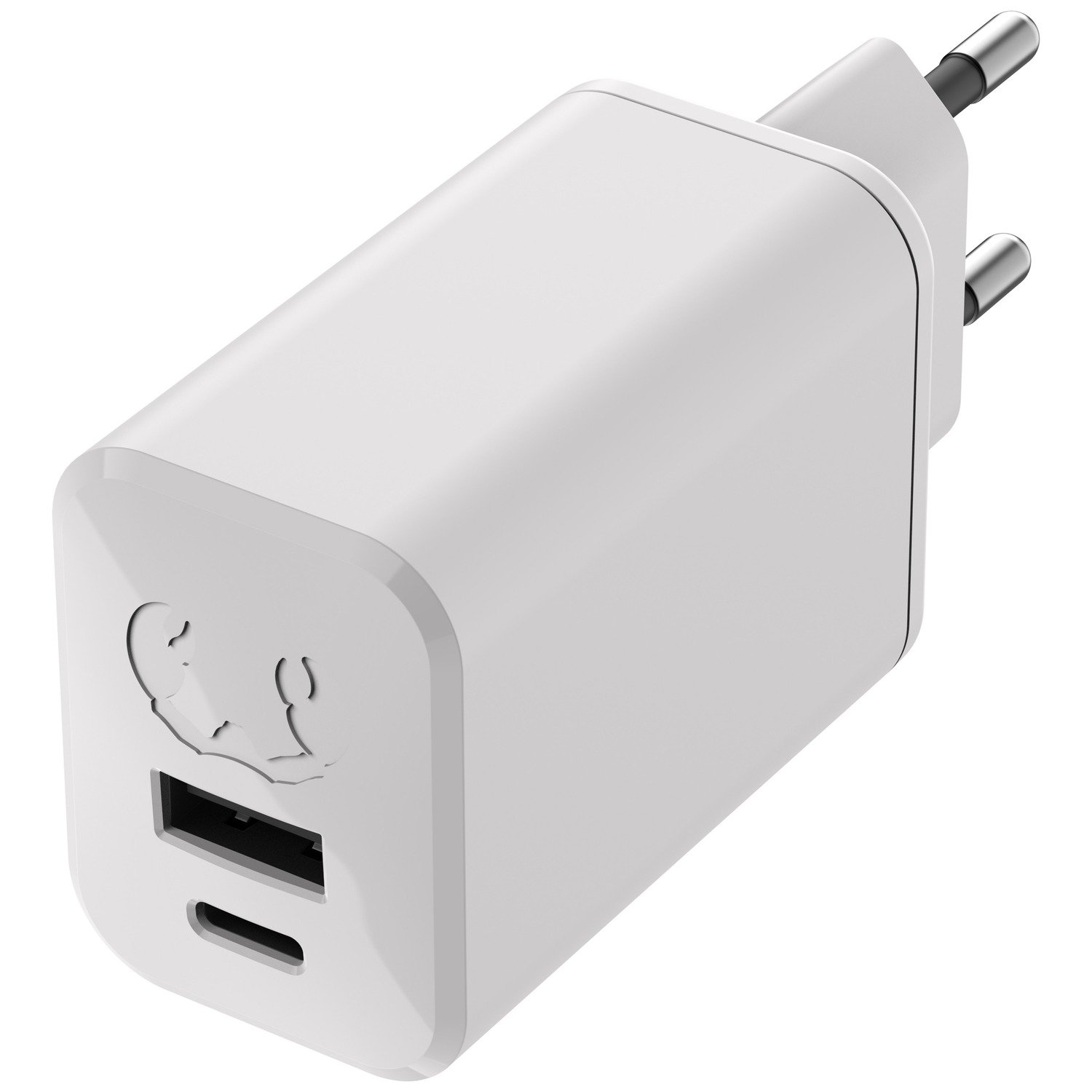 FRESH 'N REBEL MINI CHARGER USB-C A 65W ICE GREY