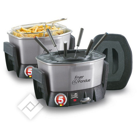 Fritel FF1400 Fondue / Friteuse 2 in 1 1-1.5 l - 1400 W