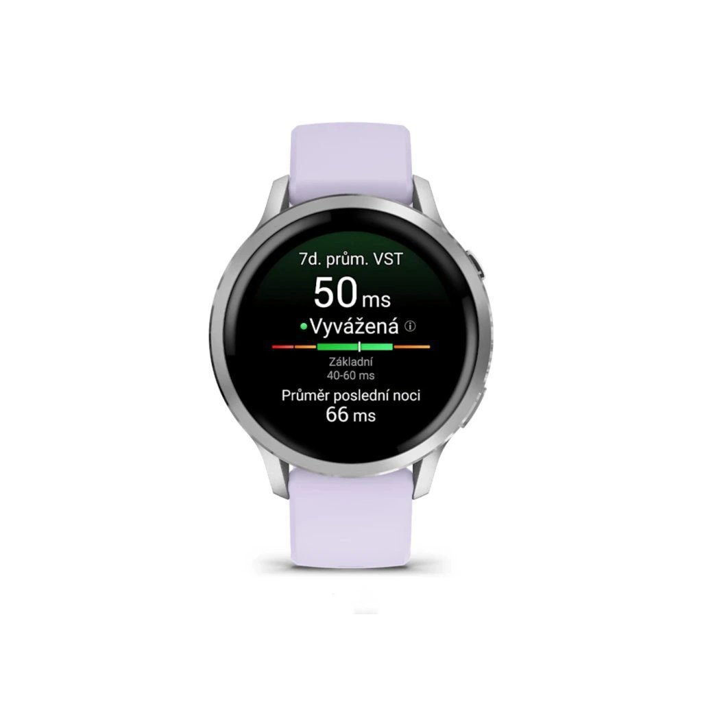 GARMIN VENU 4 41MM GRY W/ S+PURP