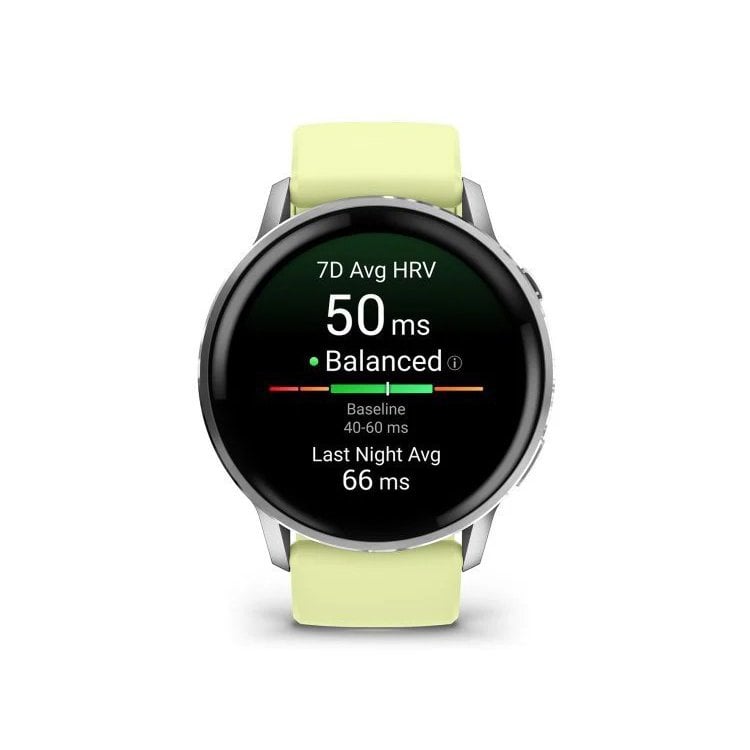 GARMIN VENU 4 45MM GRAY W/ SILVER + LEMON