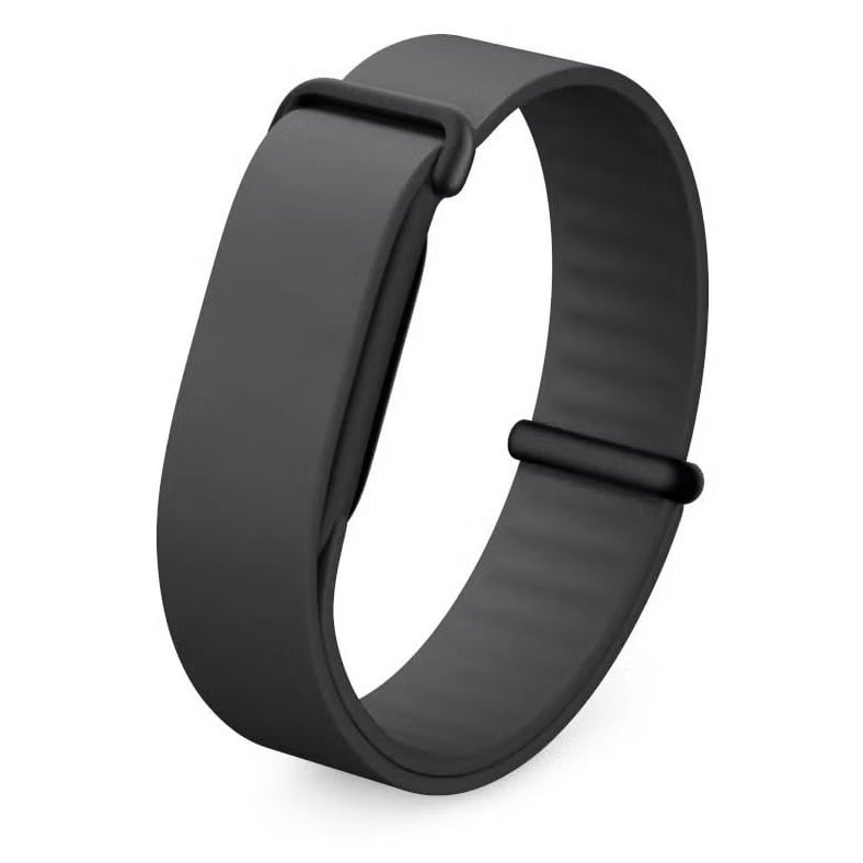 Google Fitbit Air Elevated Softflex Band Obsidian