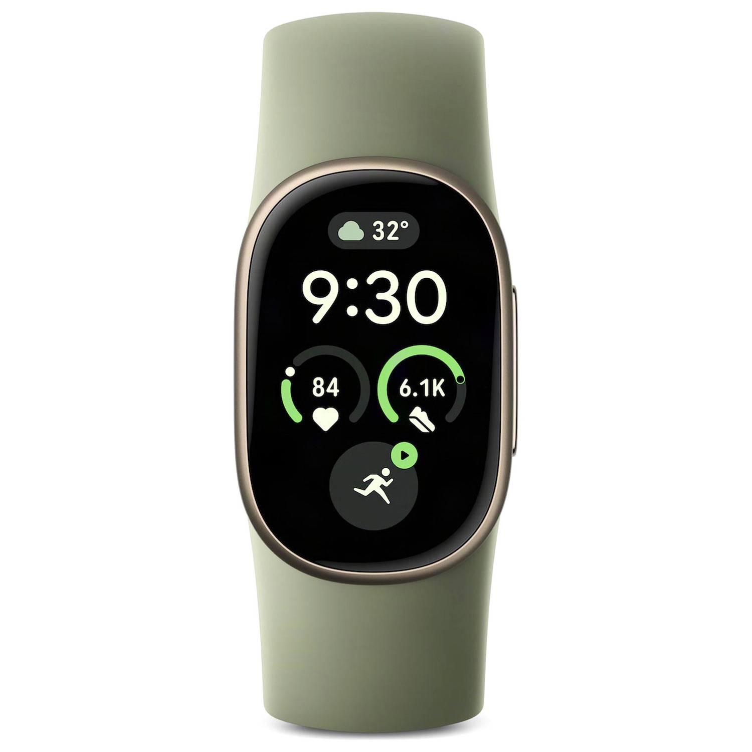 GOOGLE FITBIT EDGE OLIVE/SATIN PYRITE