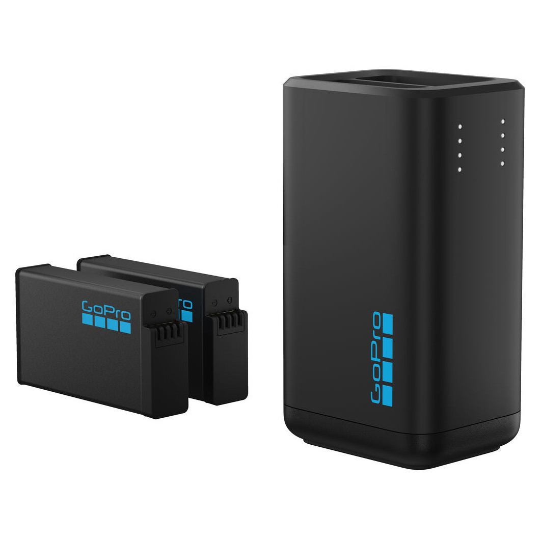 GOPRO DUAL BATTERY CHARGER (MAX2) - 2 ENDURO BATTERIES INCLUDED