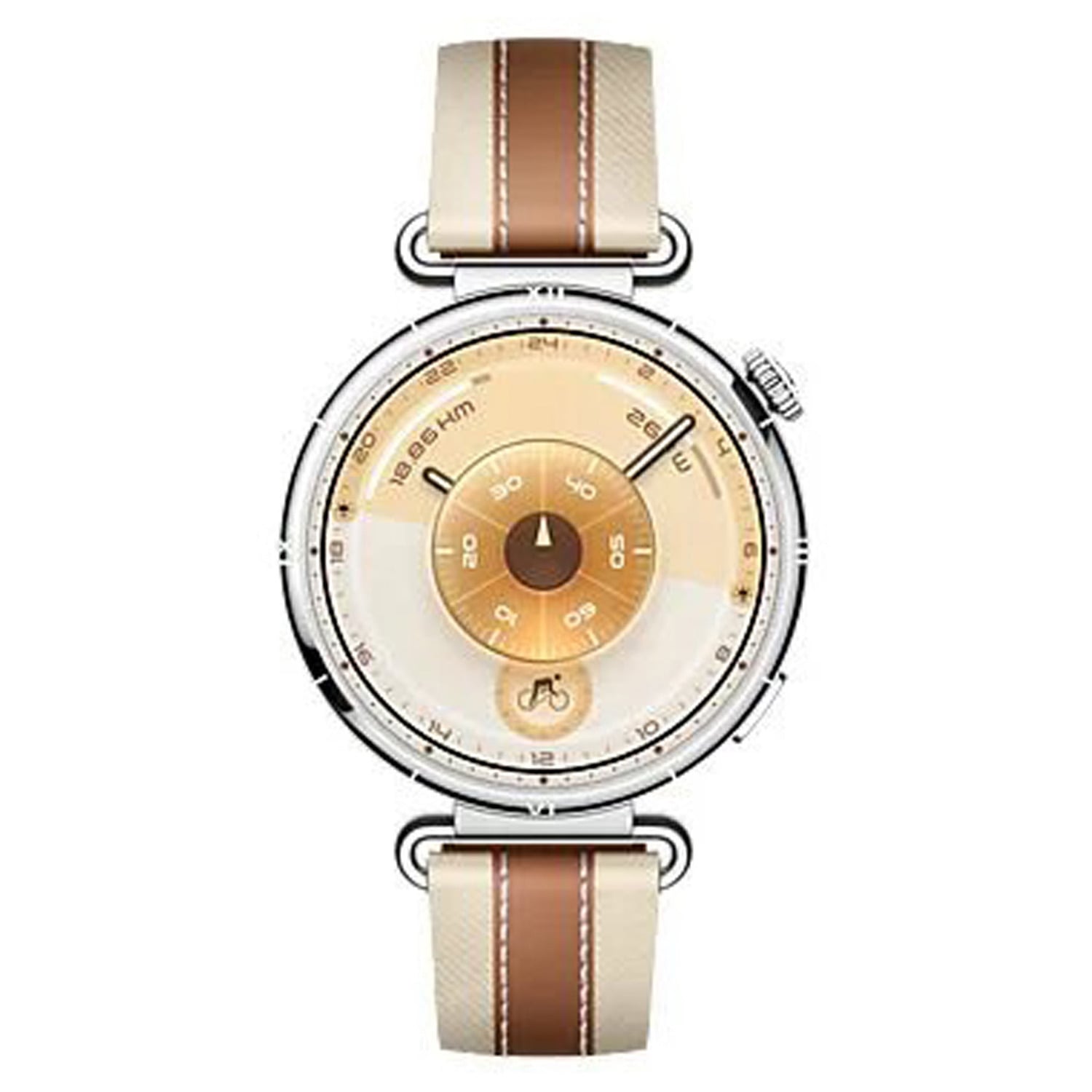 HUAWEI WATCH GT6 41MM BROWN - BROWN COMPOSITE LEATHER STRAP - KONSU-B19W