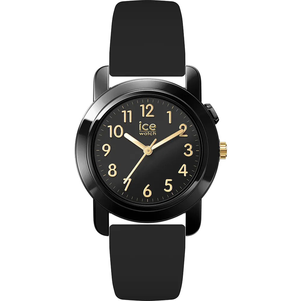 ICE WATCH FIND BK/GOLD SMALL 3H