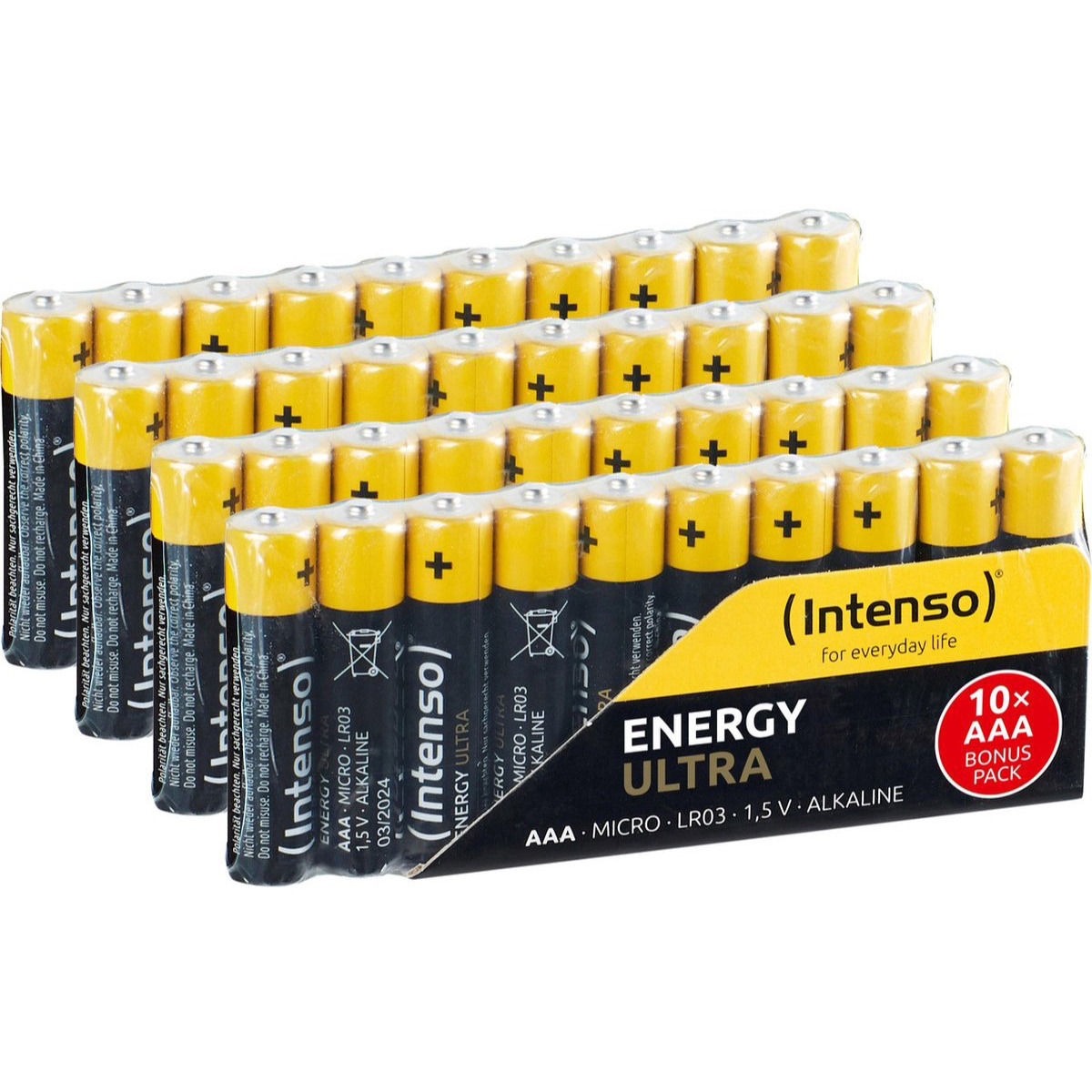 INTENSO ENERGY ULTRA AAA PACK x40