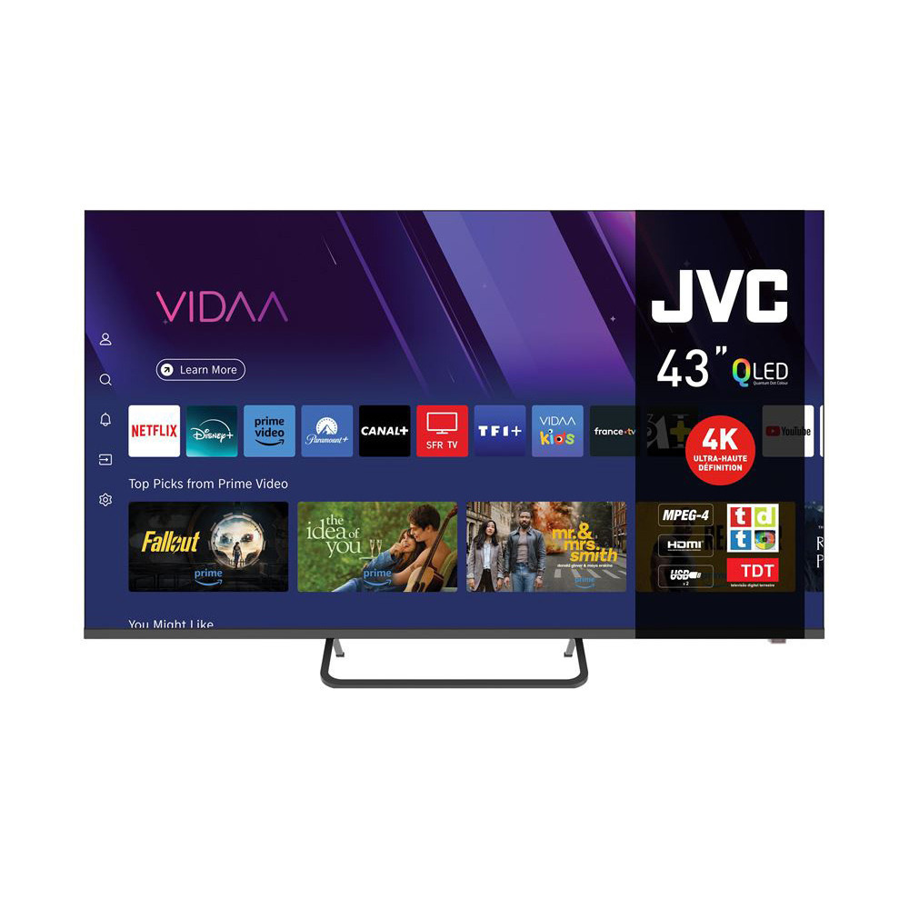 JVC QLED 4K 43-INCH LT-43FV850 (2025)