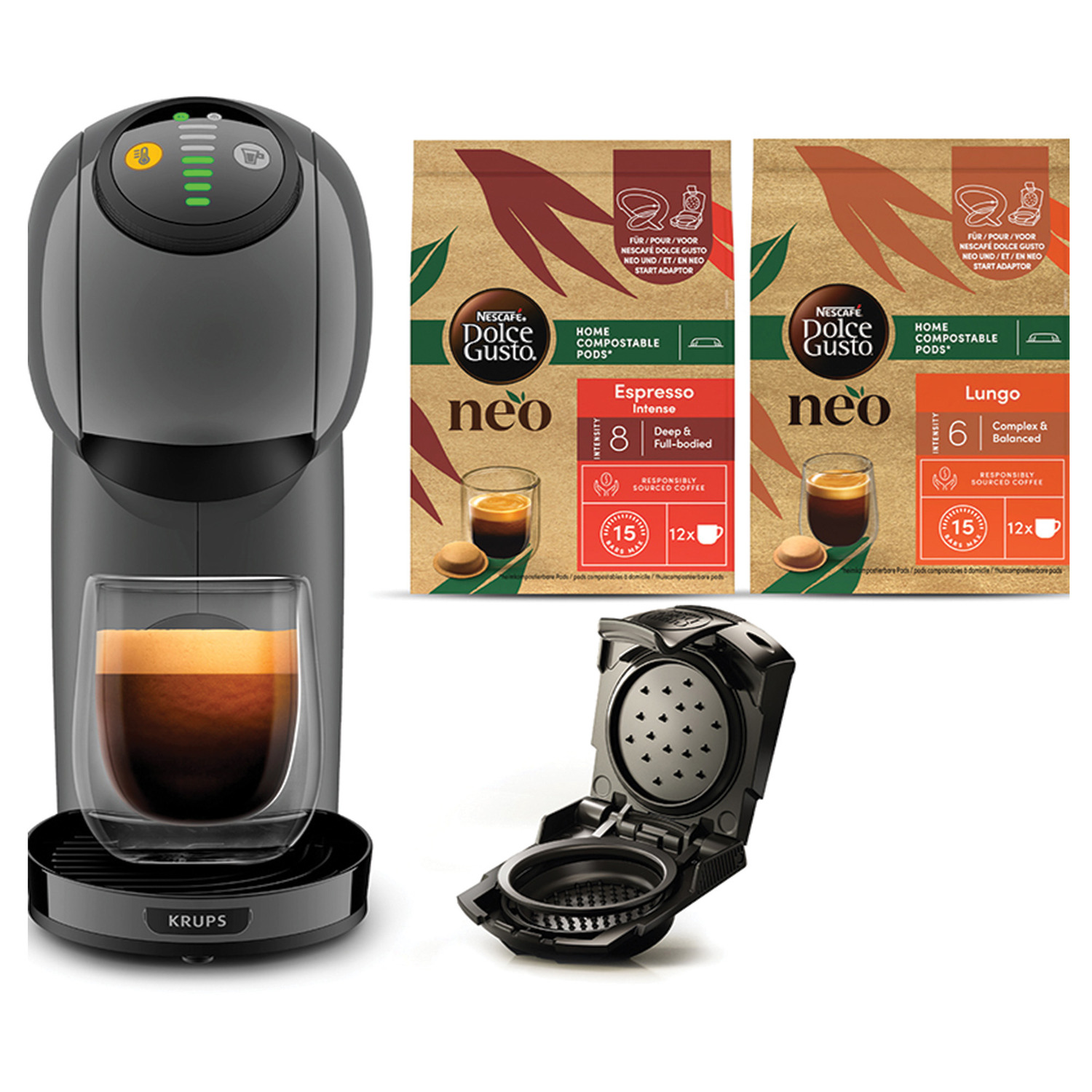 KRUPS GENIO S YY5895FD MET DOLCE GUSTO NEO ADAPTER
