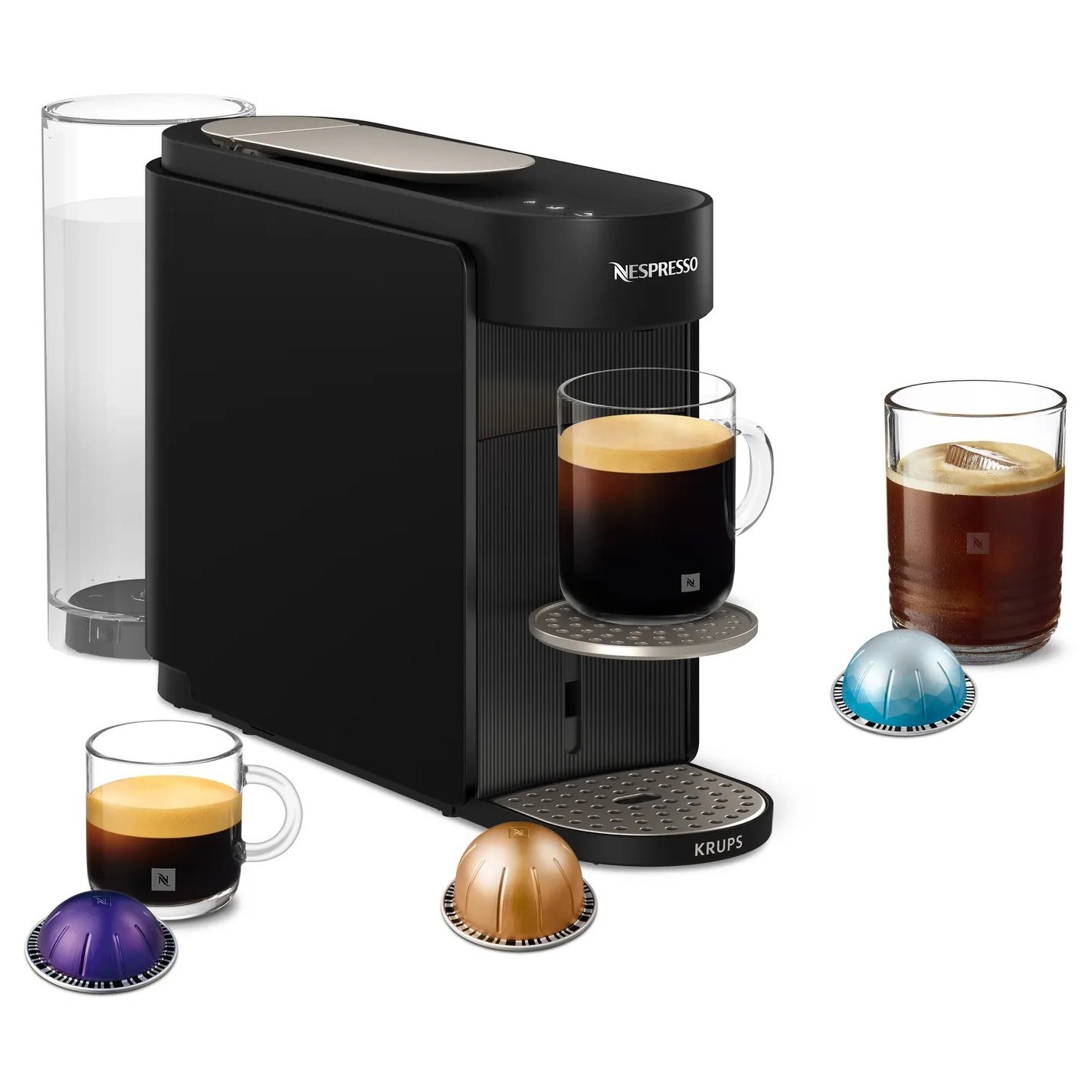 KRUPS NESPRESSO VERTUO UP INK BLACK YY5889FD