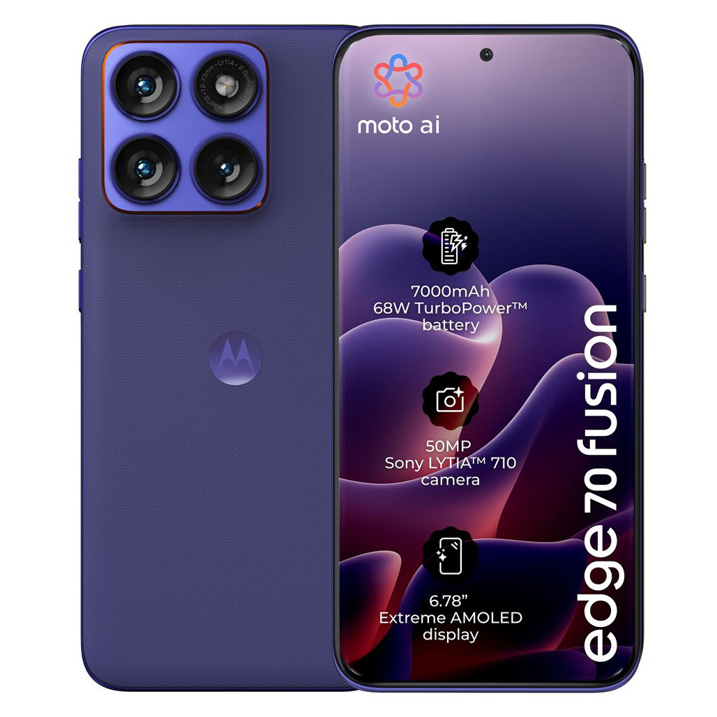 Motorola Edge 70 Fusion 8/256gb Orient Blue