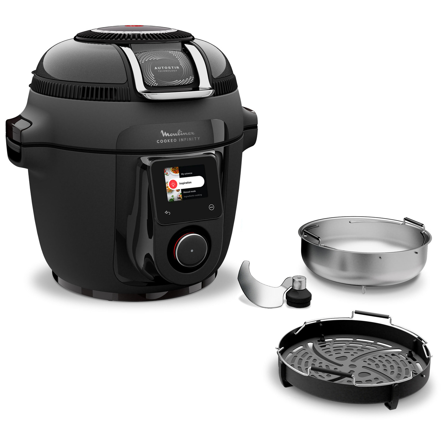 MOULINEX COOKEO INFINITY 20-IN-1 BLACK CE9828F0 MET AIRFRYER
