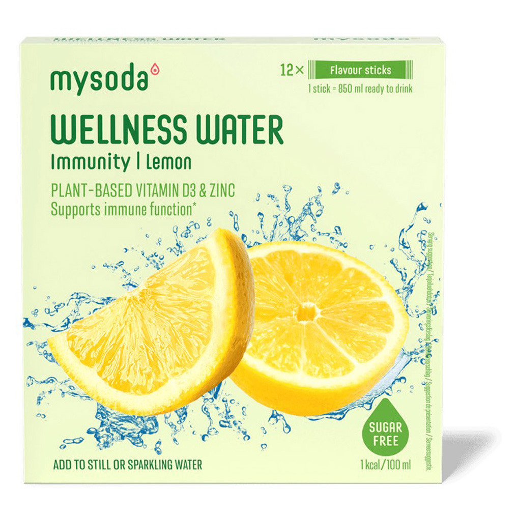 MYSODA WELLNESS WATER LEMON