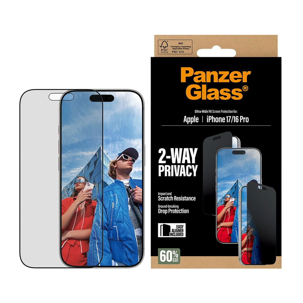 PanzerGlass - Screenprotector - iPhone 17 - Privacy