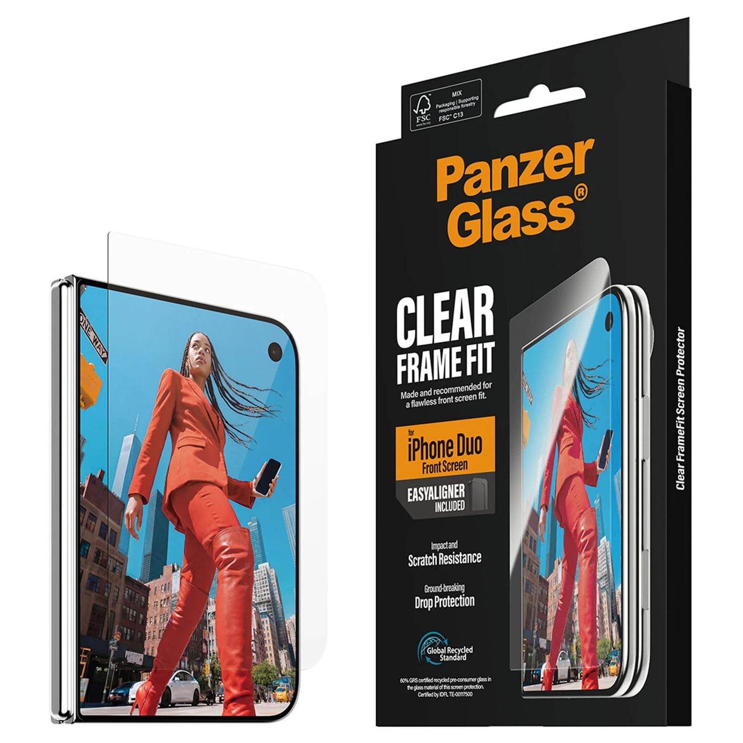 PANZER GLASS SCREEN PROTECTOR IPHONE DUO