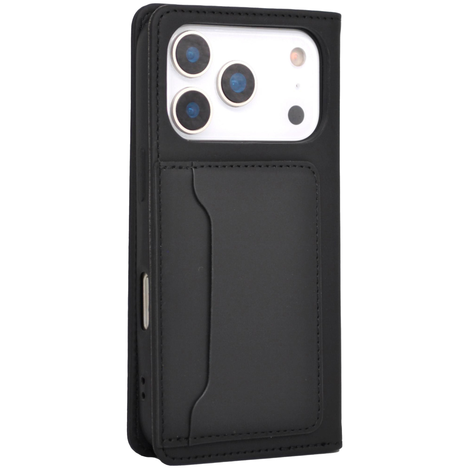 PRODEBEL IPHONE 17 PRO MAX FOLIO HOESJE MET KAARTHOUDER BLACK