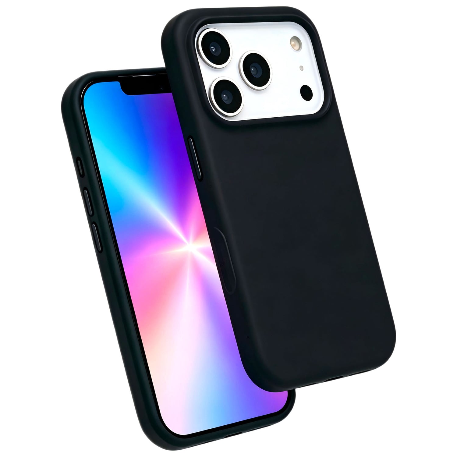 PRODEBEL WHITE PACK COVER PREMIUM LIQUID SILICONE MAGSAFE IPHONE 18 PRO MAX BLACK