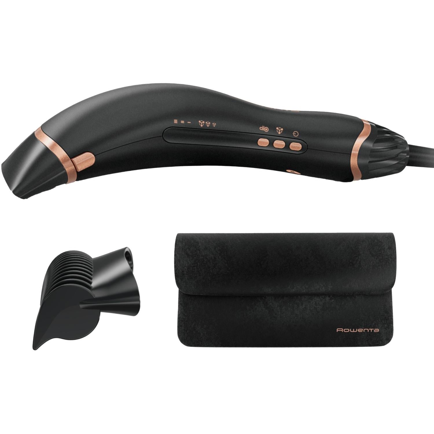 ROWENTA AIR MOTION ZWART CHROOM KOPER CF8C20E0