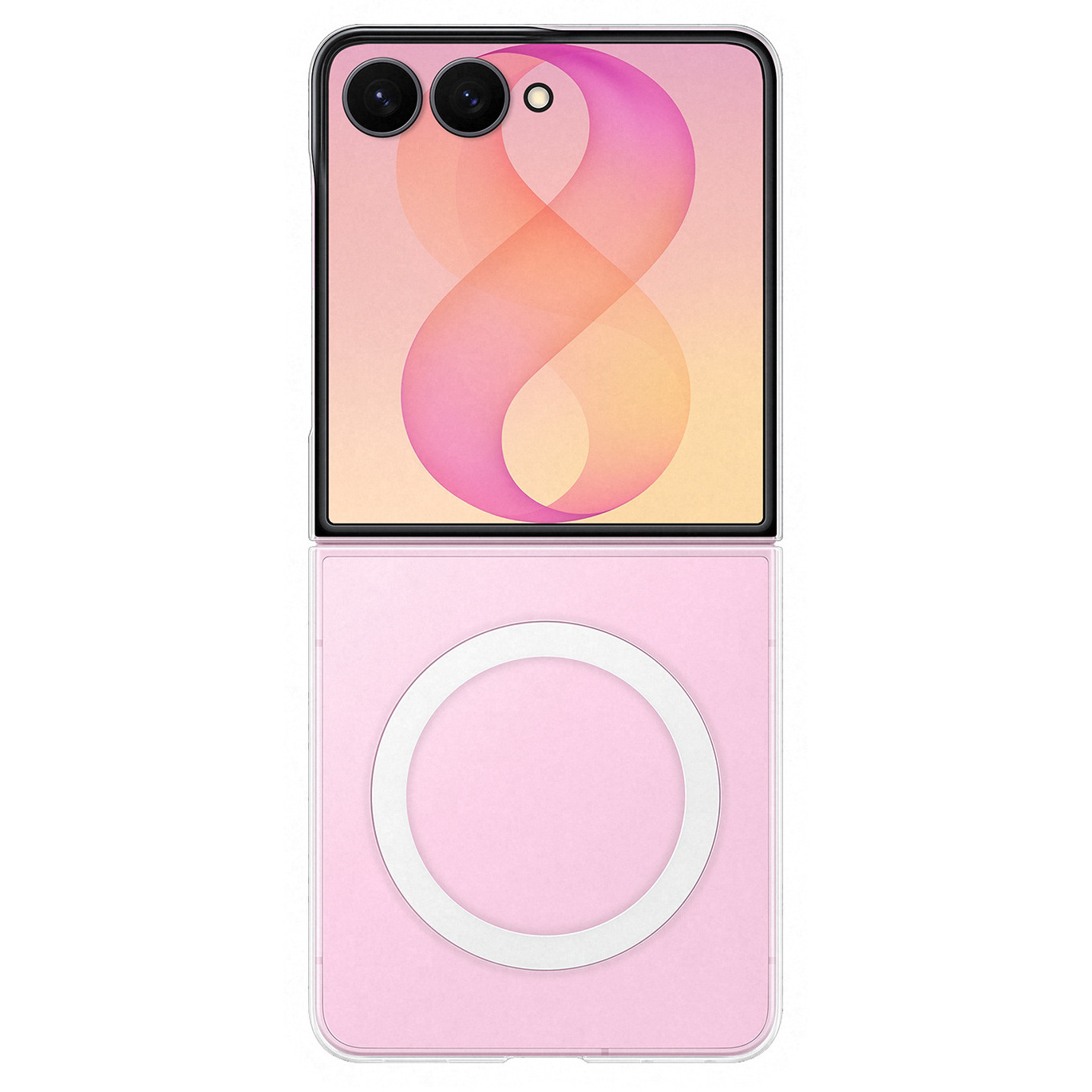 SAMSUNG CLEAR MAGNET CASE - TRANSPARENT - GALAXY Z FLIP8 5G