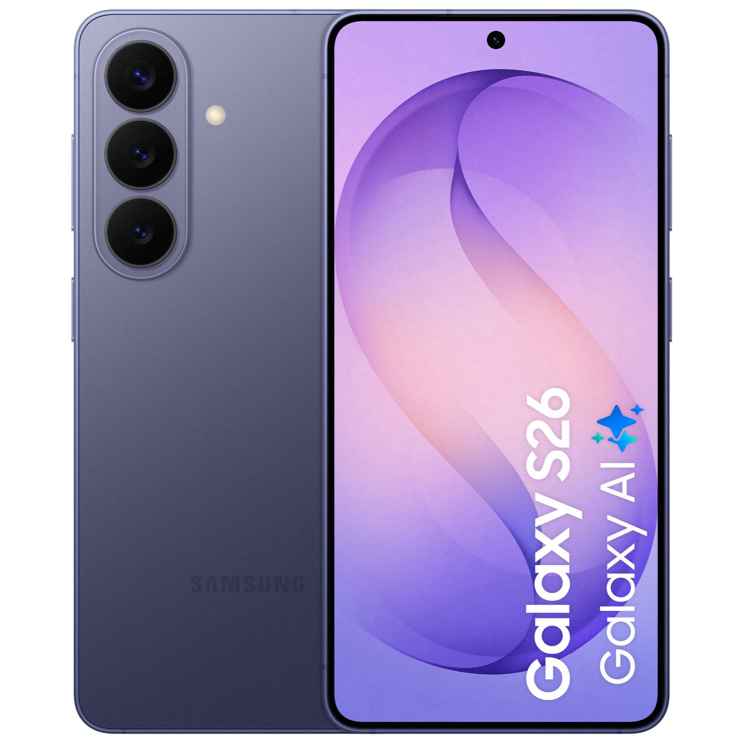 Samsung Galaxy S26 5G 512GB Cobalt Violet Smartphone - Vanden Borre