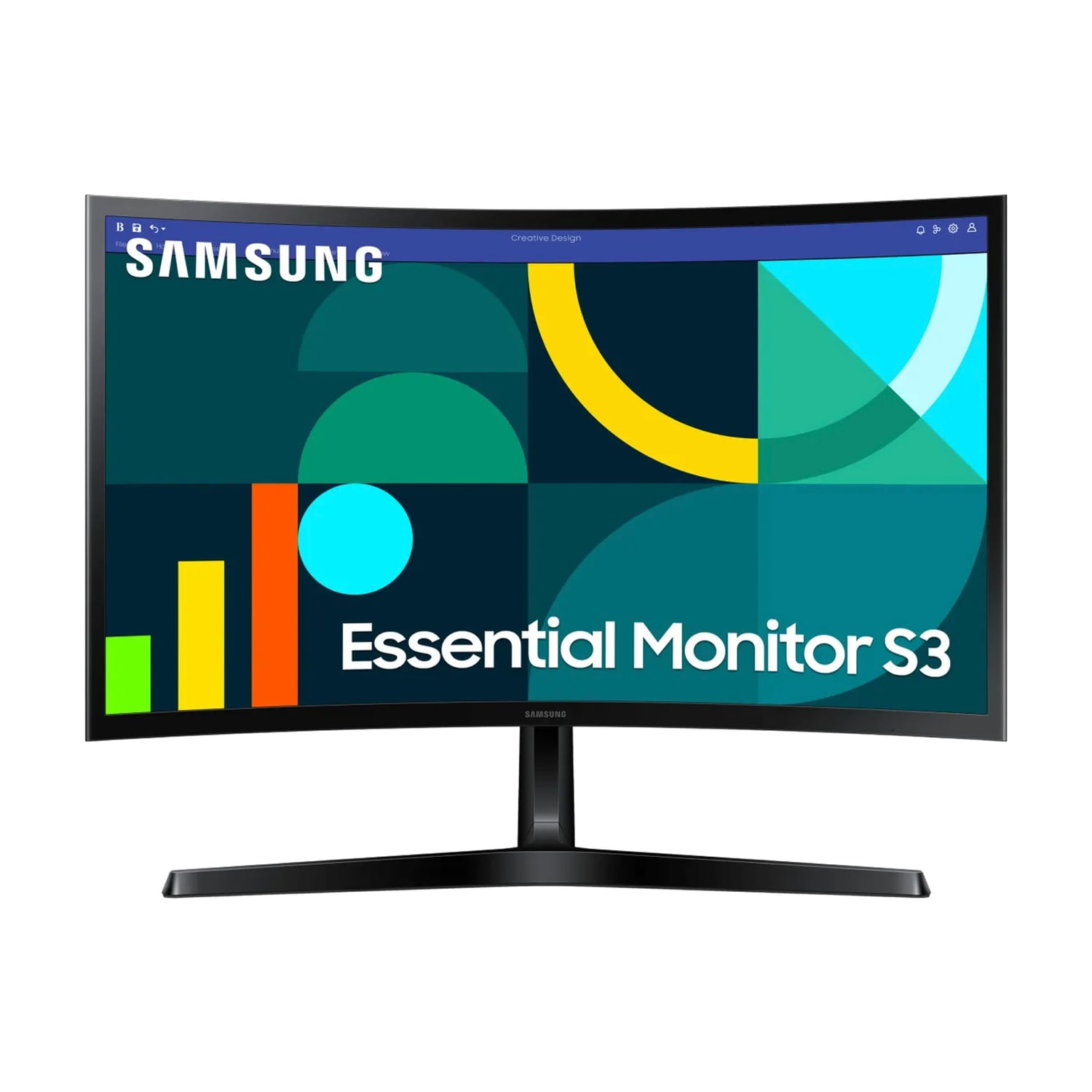 SAMSUNG ESSENTIAL MONITOR S3 (LS24D366GAUXEN) 24 INCHES