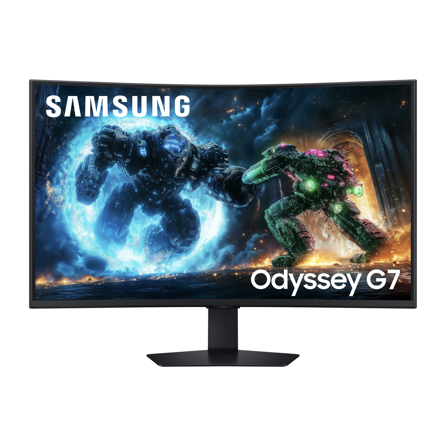 Samsung 37" G7 Series Curved Gaming Monitor - 4K Ultra HD - 165Hz - 1ms Response Time - VA Panel - Black