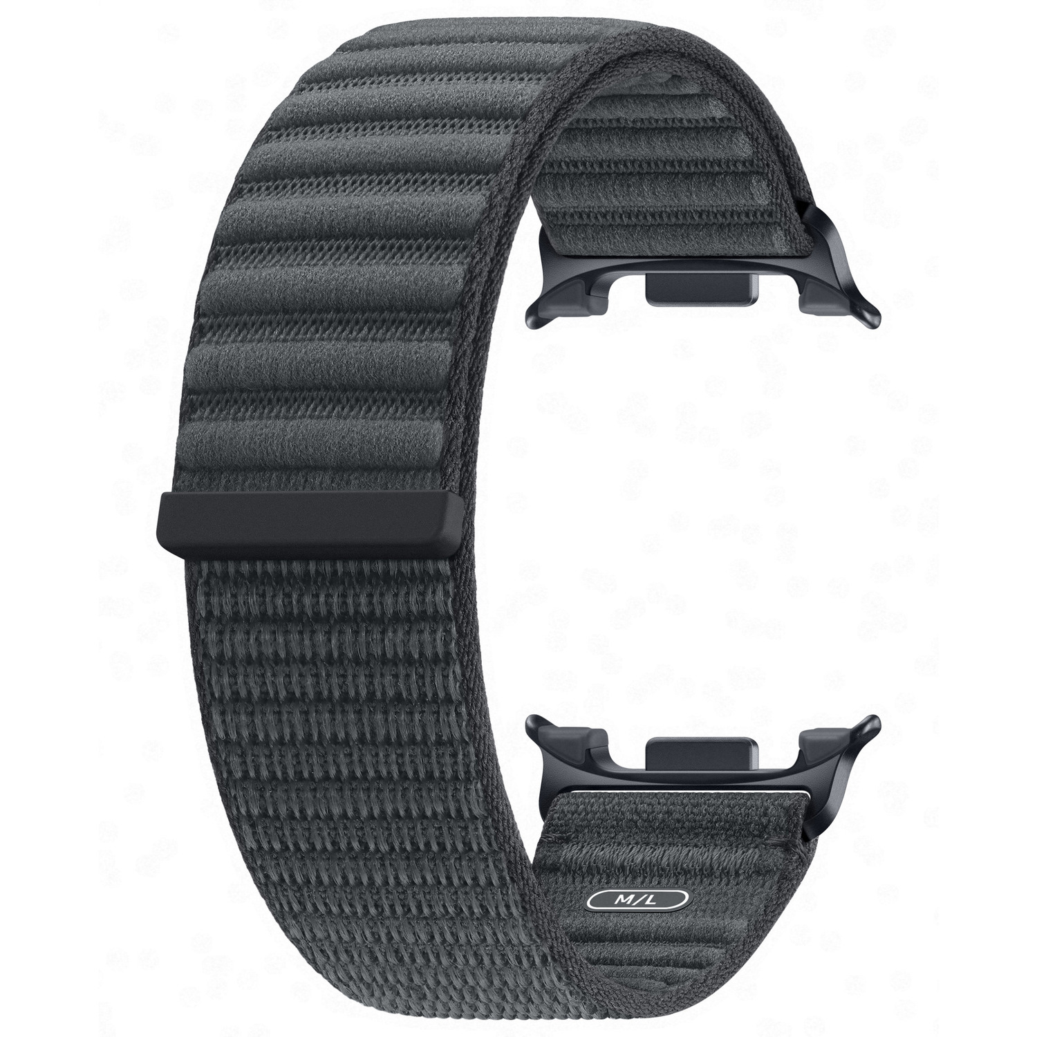 SAMSUNG FABRIC (M/L) BAND - BLACK - SAMSUNG GALAXY WATCH9