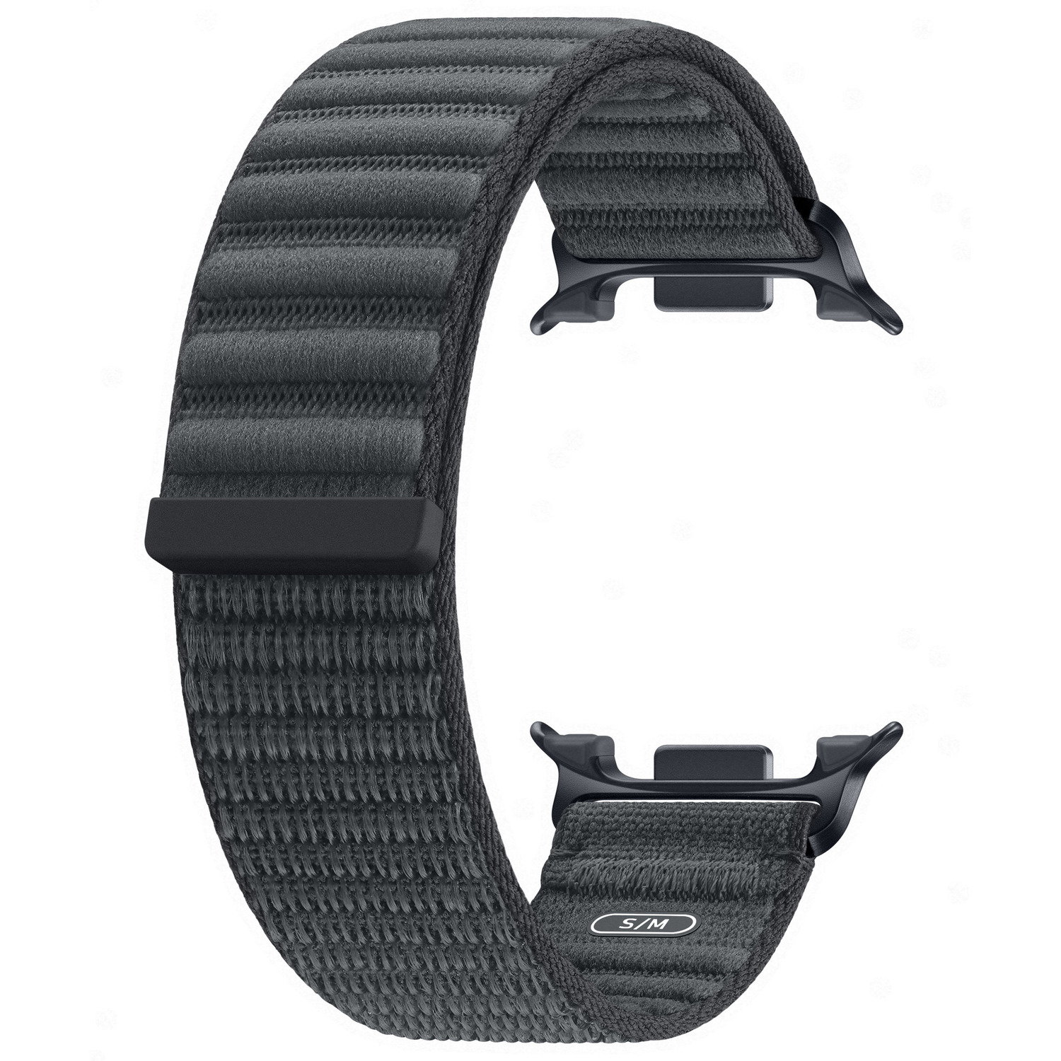 SAMSUNG FABRIC (S/M) BAND - BLACK - SAMSUNG GALAXY WATCH9