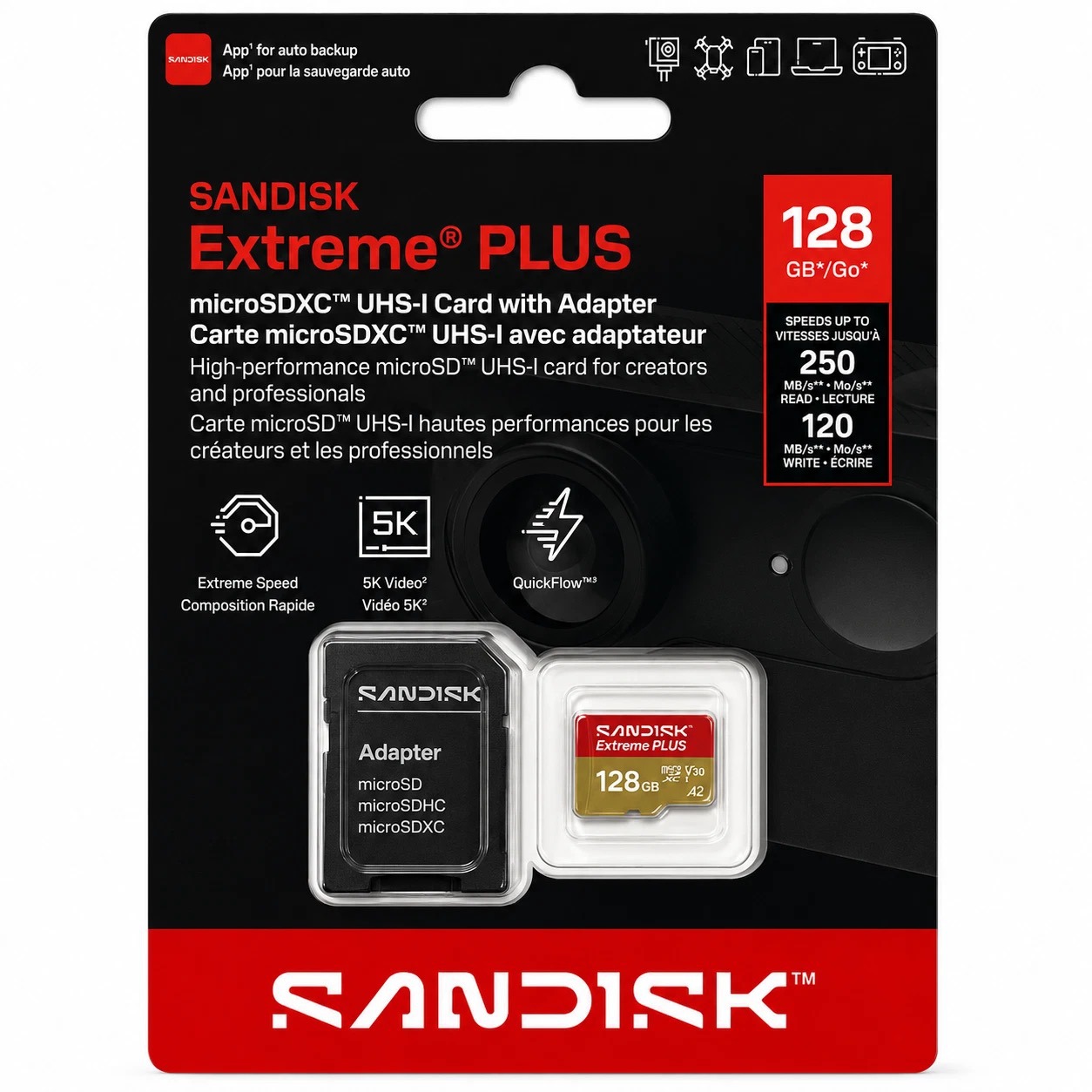 SANDISK MSD EXTREME+ 128GB