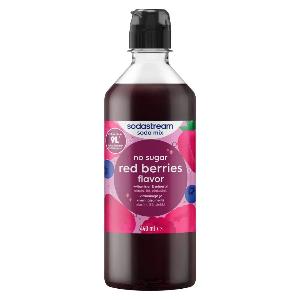 SODASTREAM RED BERRIES ZERO 440ML