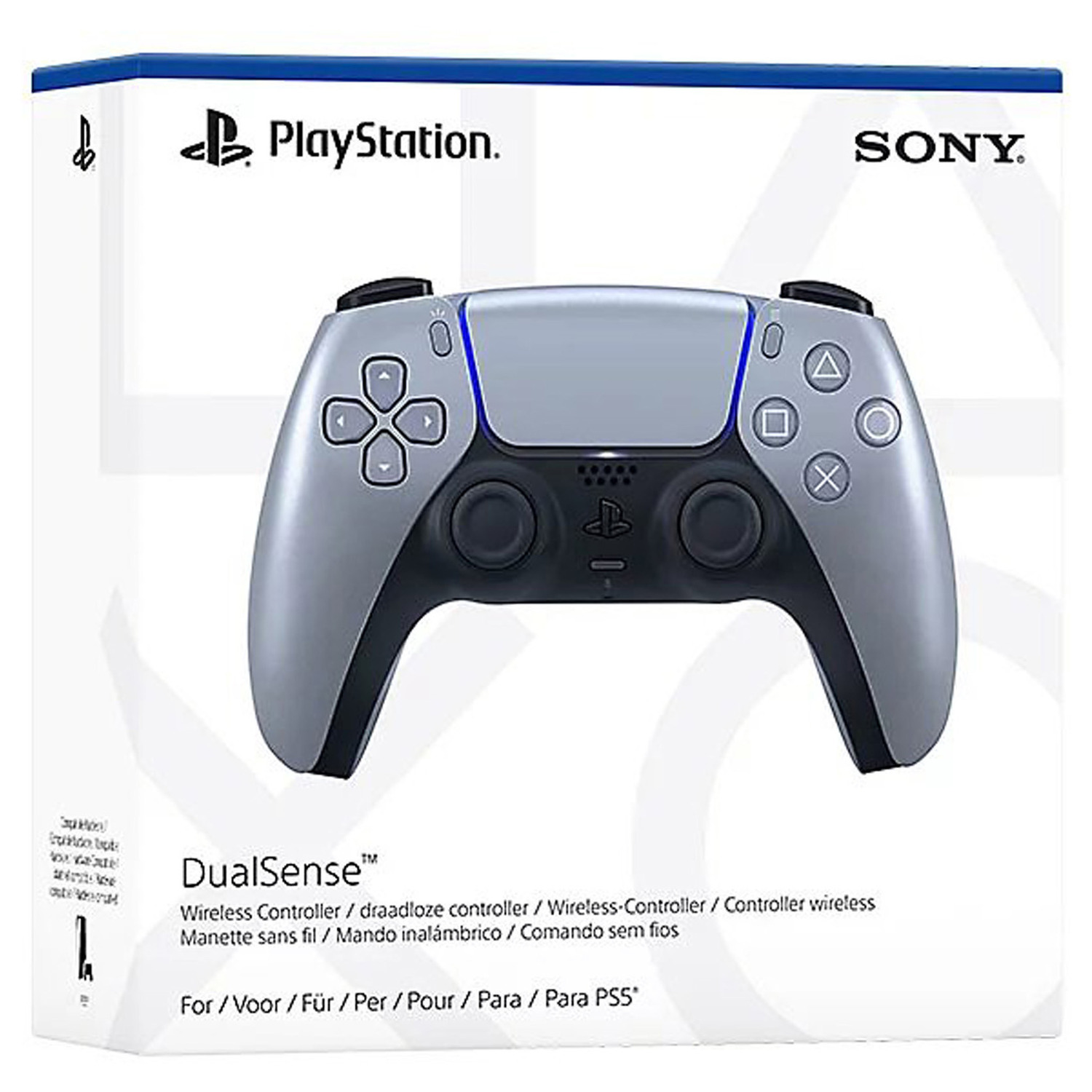 SONY PLAYSTATION DUALSENSE STERLING SILVER