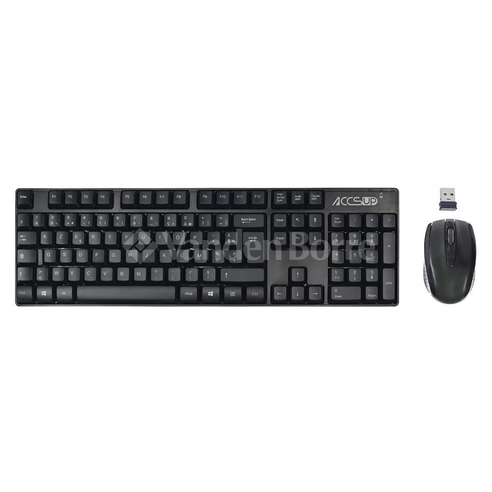 Samst Draadloze Toetsenbordmuis, 2.4ghz 104 Sleutels Usb Ergonomische Toetsenbord En Muis Draadloze Combo Met Houder 5 Knopmuis Plug And Play Brede Compatibiliteit Rustig Toetsenbord En Zoete Levendige Sinaasappelmix