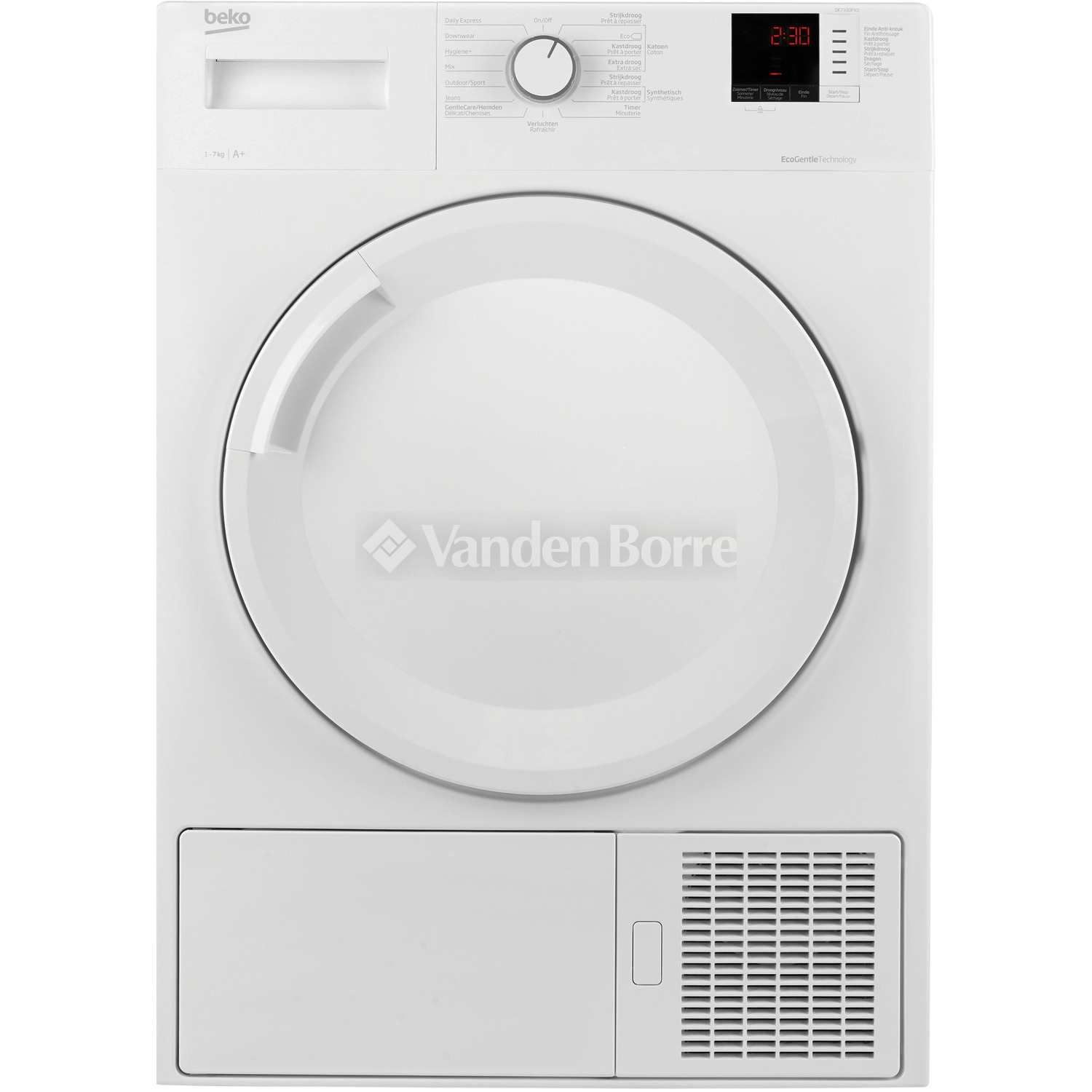 SÈCHELINGE BEKO DF7330PXO Vanden Borre — free download