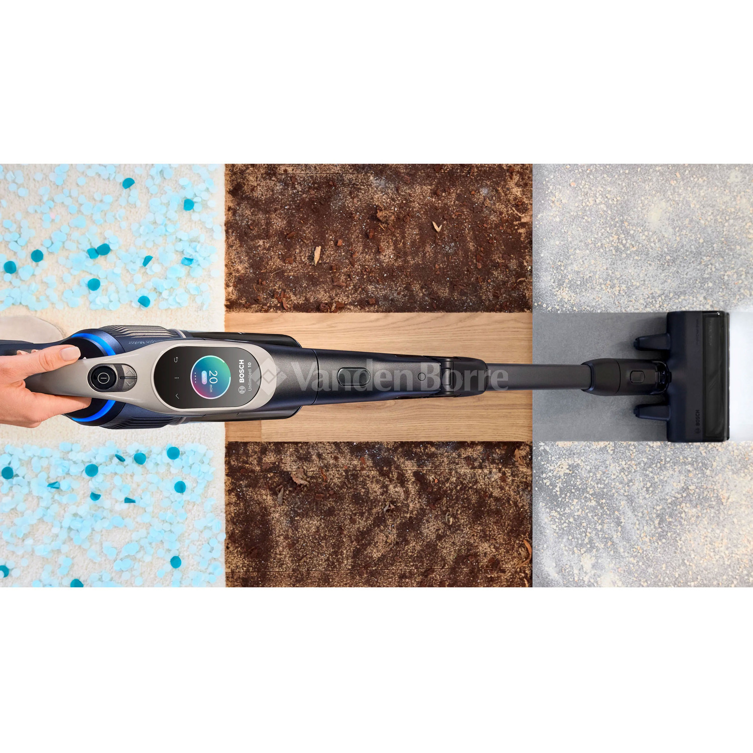Aspirateur Balai Sans Fil Bosch Unlimited 10 - Modèle BSS1041GHF - Noir - Neuf