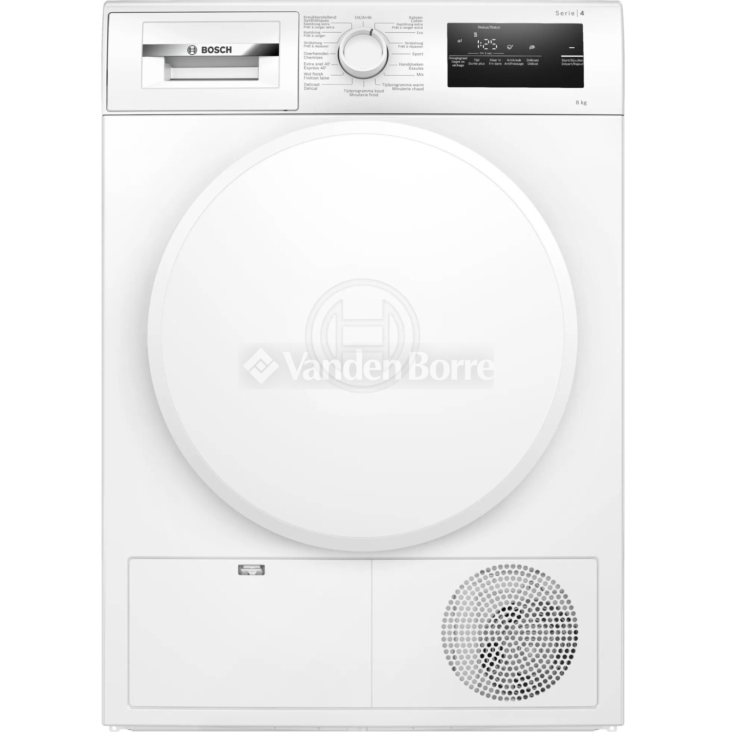 SÈCHELINGE BOSCH WTH8300WFG Serie 4 Auto Dry Vanden Borre — free download