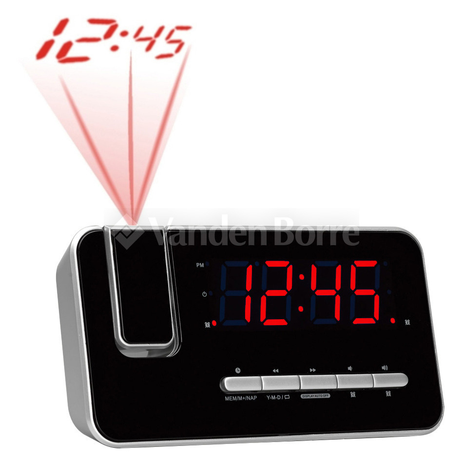 Caliber Wekkerradio Met DAB Digitale Dimbaar LED Display Twee Alarmen Snooze Functie Kleur Zwart Hcg011dab 550018733