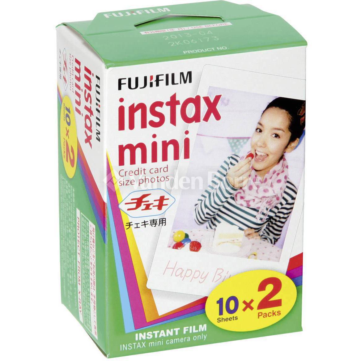 FUJIFILM INSTAX MINI FILM 2x10 Vanden Borre