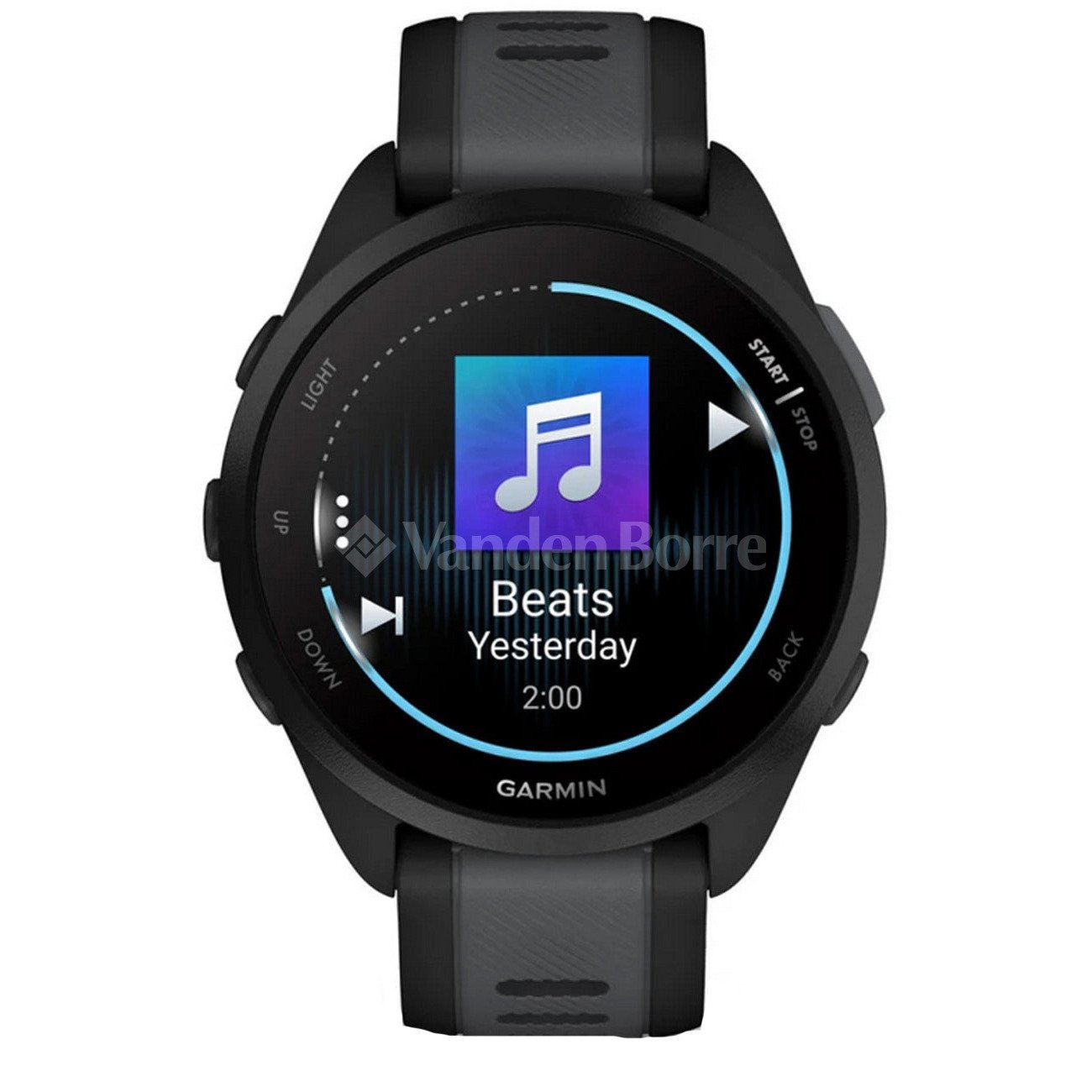GARMIN FORERUNNER 165 MUSIC BLACK Vanden Borre - Main Image
