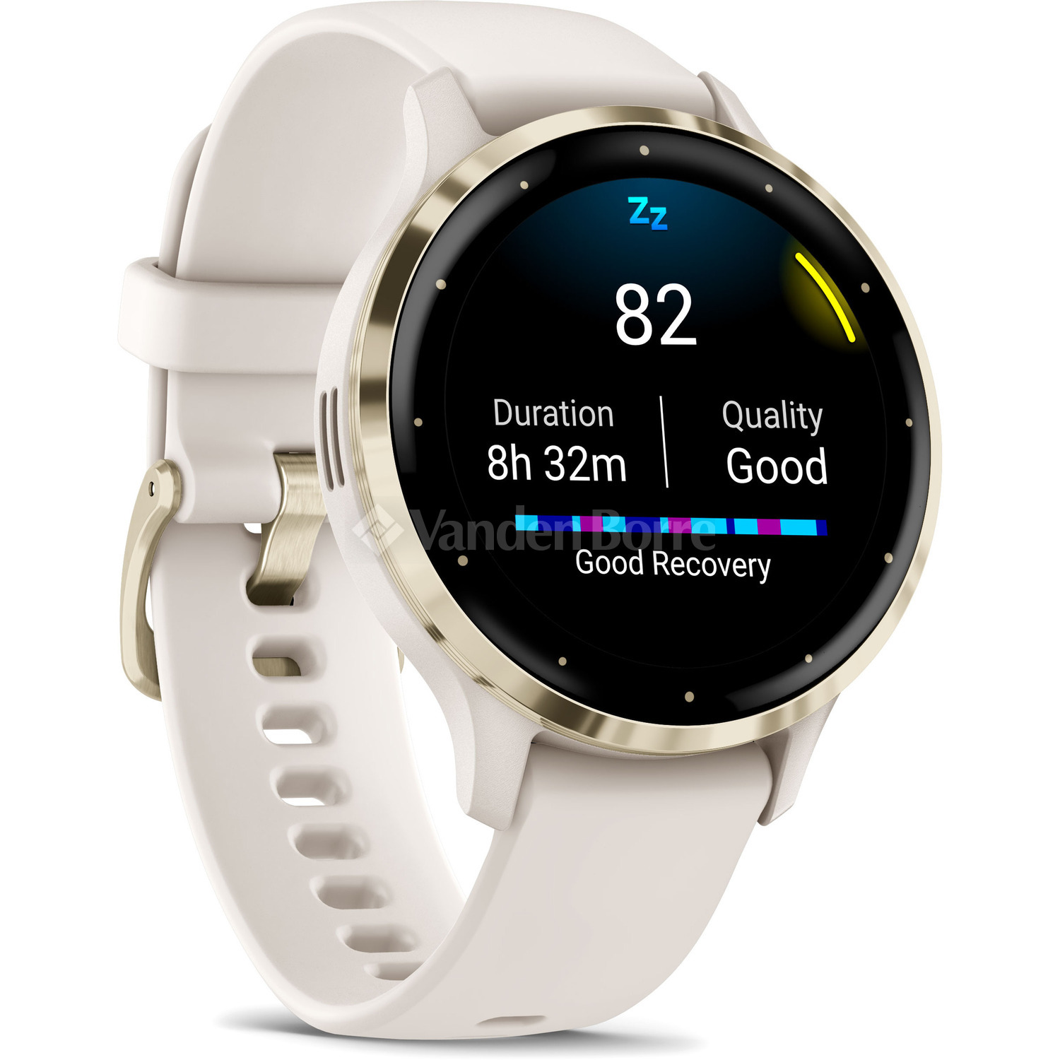 GARMIN VENU 3S IVORY + SOFT GOLD | Vanden Borre