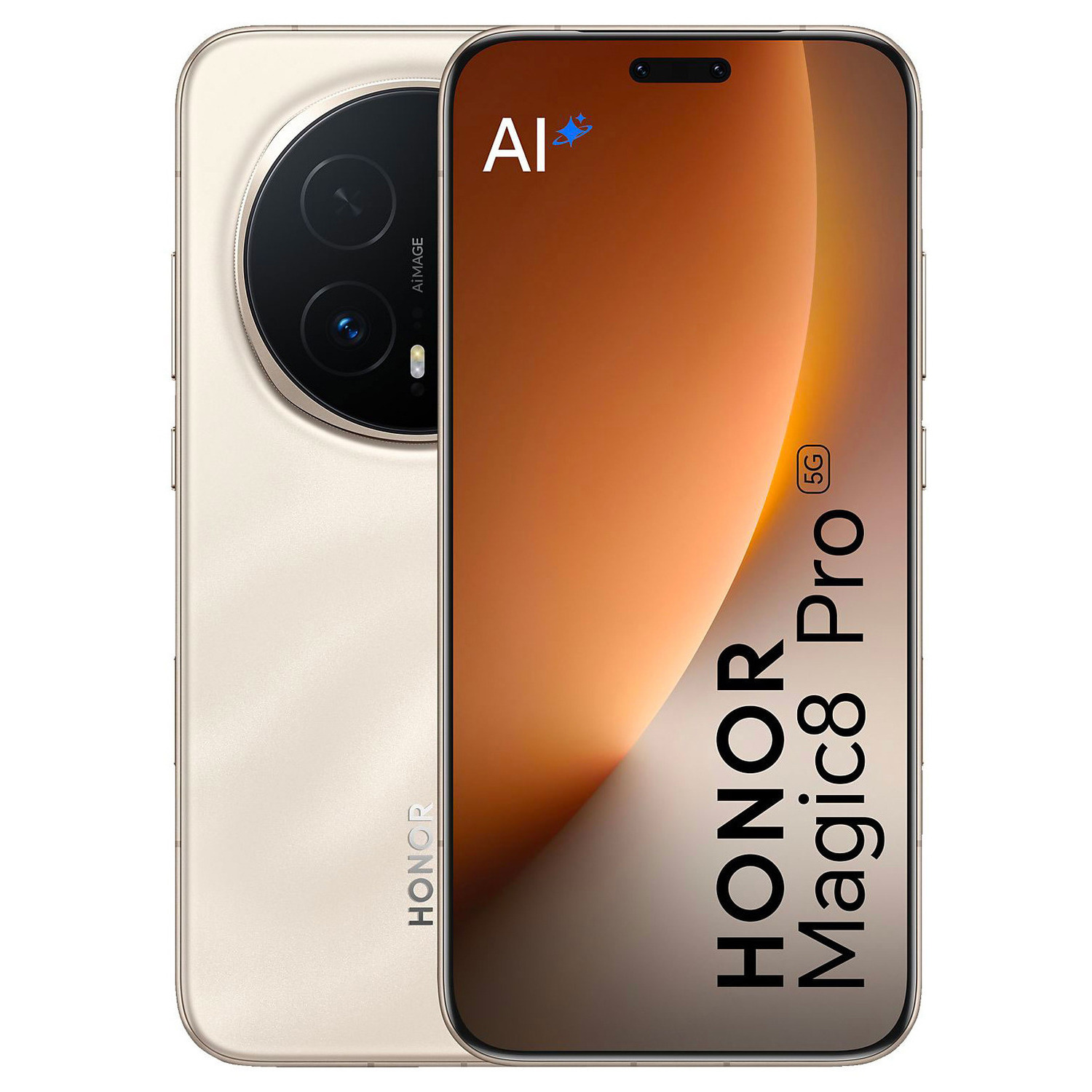 HONOR MAGIC 8 PRO 12+512GB SUNRISE GOLD - SMARTPHONE | Vanden Borre