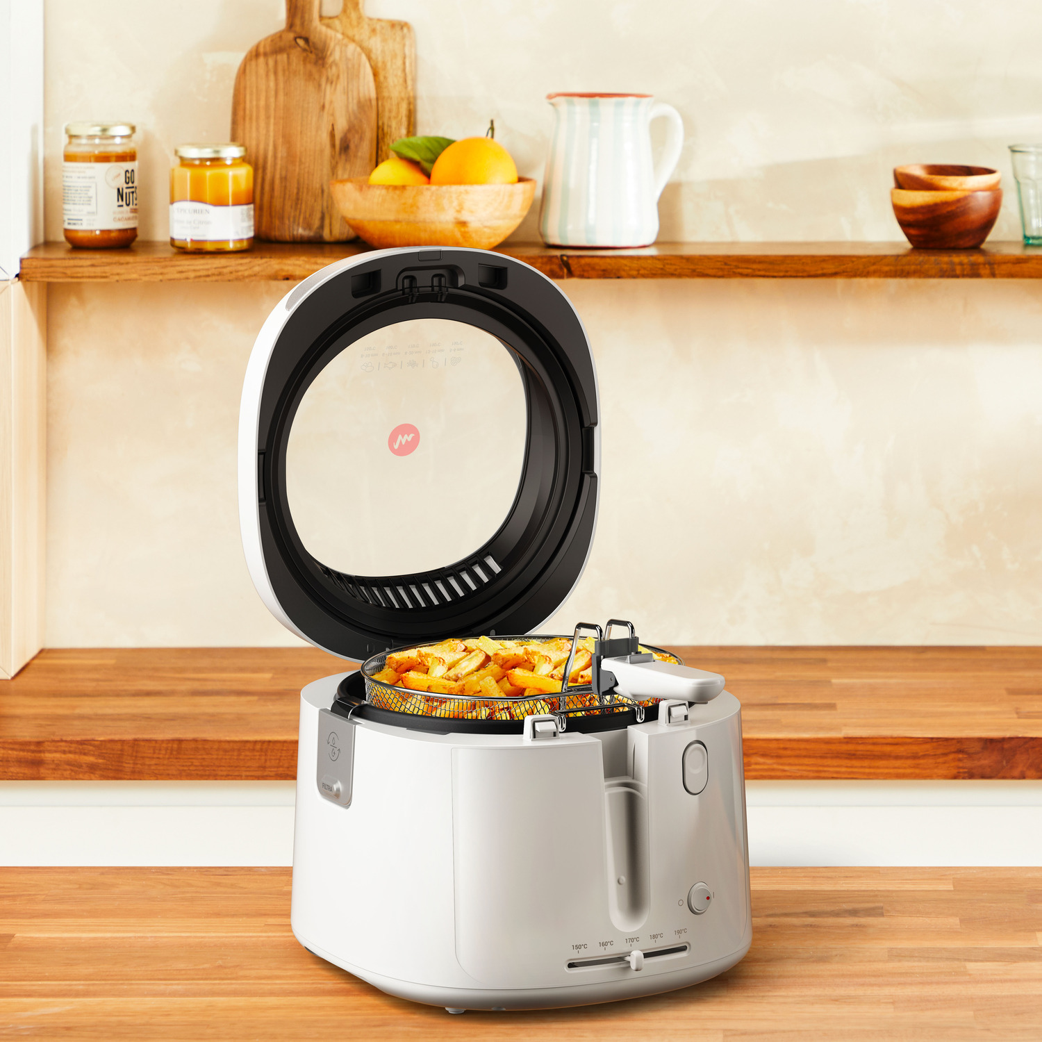 Friteuse Moulinex Filtra Vision AF2541E0 en cuisson de frites