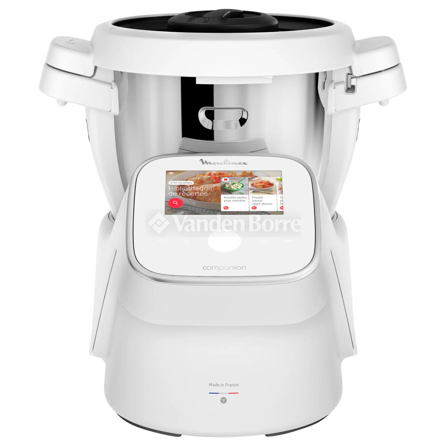 Moulinex I-Companion Touch XL Keukenmachine Roze - 1550W, 3L, App & Touchscreen