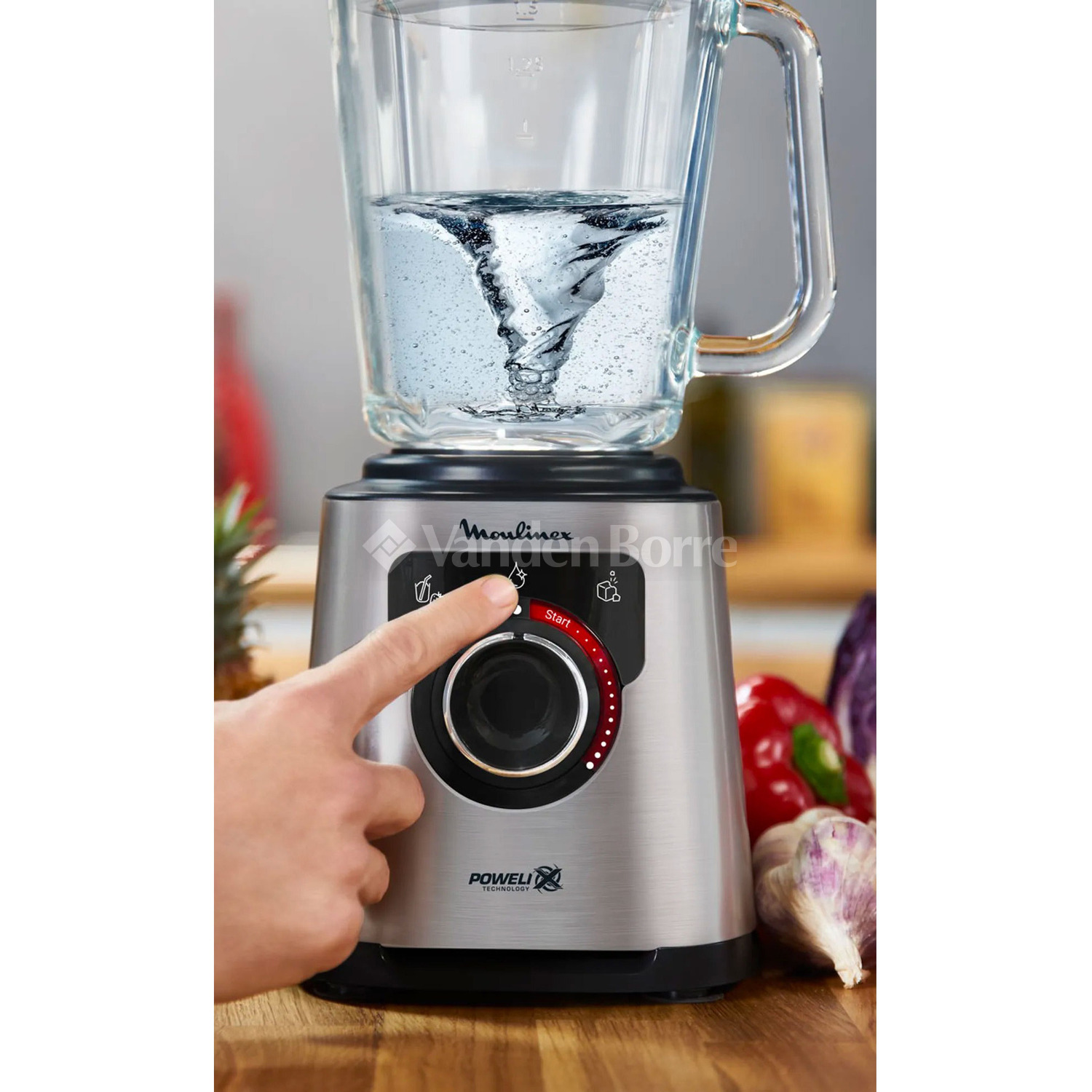 Moulinex PerfectMix Blender haute vitesse, 1200 W, Bol en verre de 2 L, 3 programmes automatiques LM811D10 | Choix Expert en Électroménager et Multimédia : Zakaria Équipements