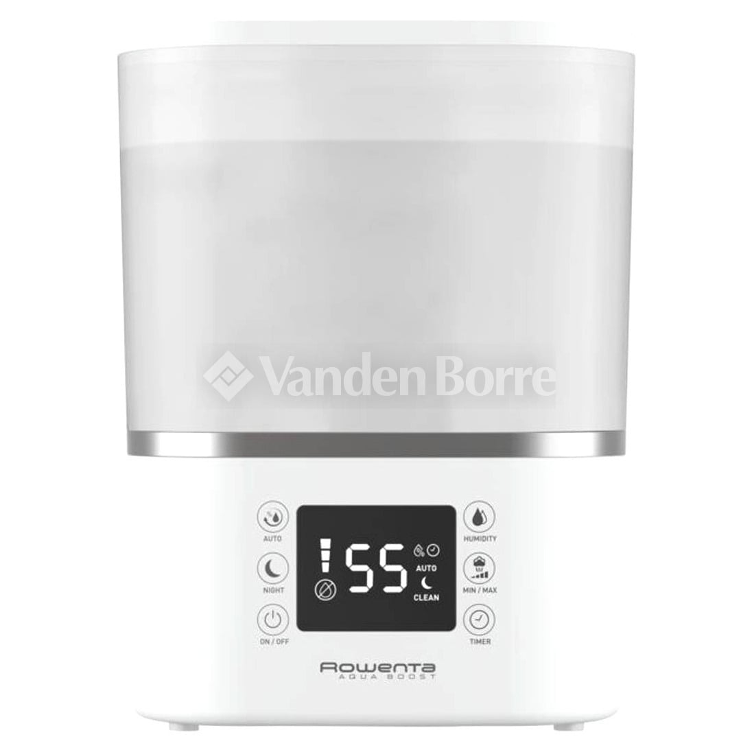 Rowenta Aqua Boost Humidificateur d'air Puissant Rapide 2,5 L, 12 h d' autonomie, Mode silencieux, HU4020F0 - Bricolage