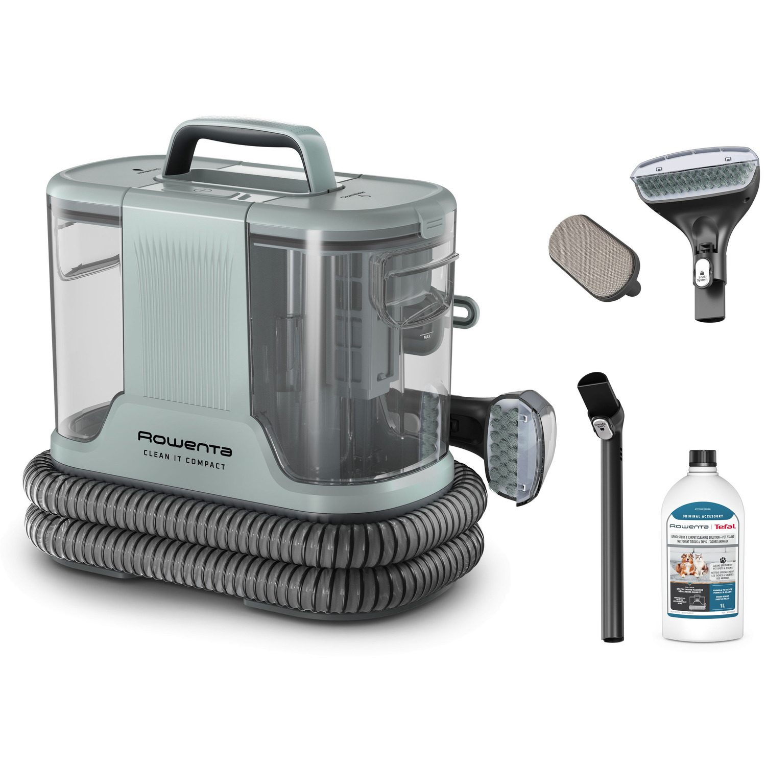 Nettoyeur Tapis 3 En 1 Aspirateur Portable - Idéal Canapé, Voiture, Animaux Et Taches