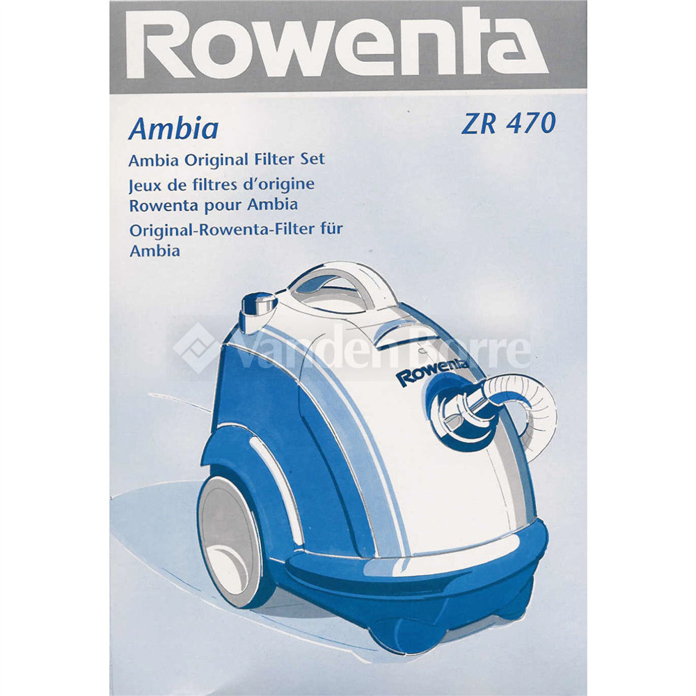 SAC ASPIRATEUR ROWENTA ORIGINAL ZR470 Vanden Borre