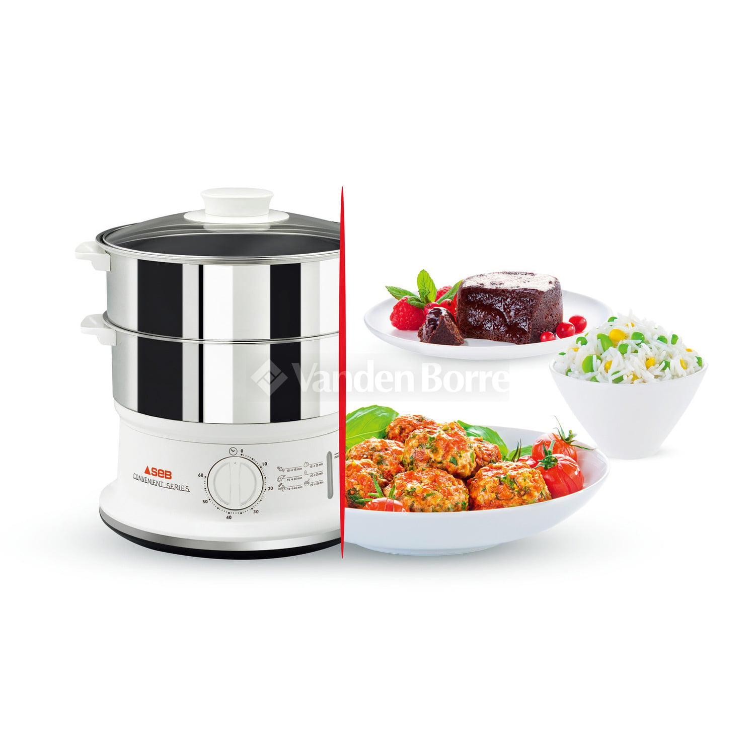 SEB VC145100 CONVENIENT INOX | Vanden Borre
