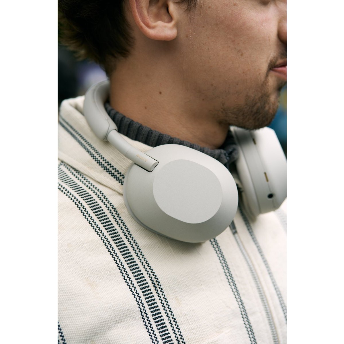 SONY WH-1000XM5 PLATINUM SILVER - HOOFDTELEFOON | Vanden Borre