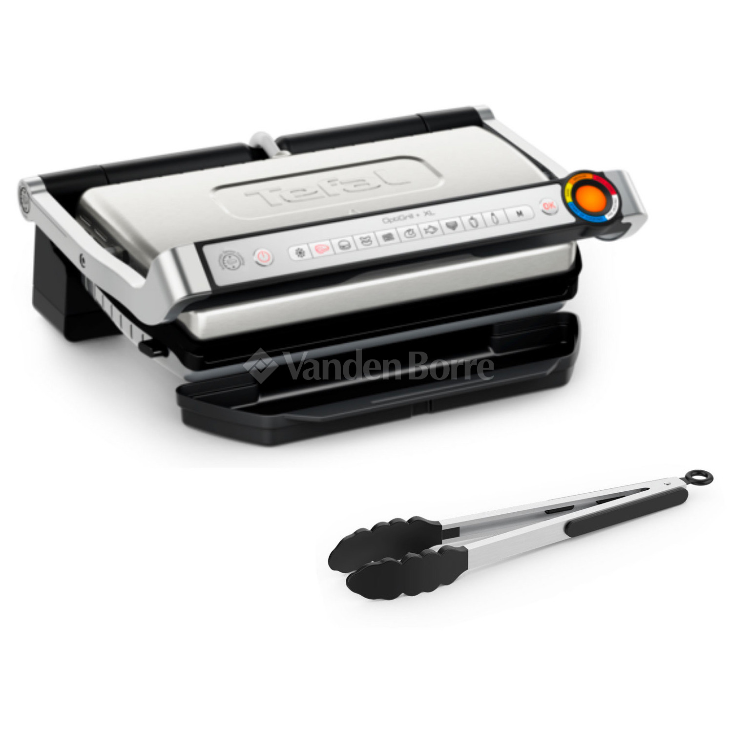 Plaque supérieure TS-01039391 pour Grille viande TEFAL OPTIGRILL, OPTIGRILL DELUXE, OPTIGRILL INOX 5 LEVELS, OPTIGRILL SMART, OPTIGRILL SNACKING & BAKING, OPTIGRILL WAFFLES PLATES