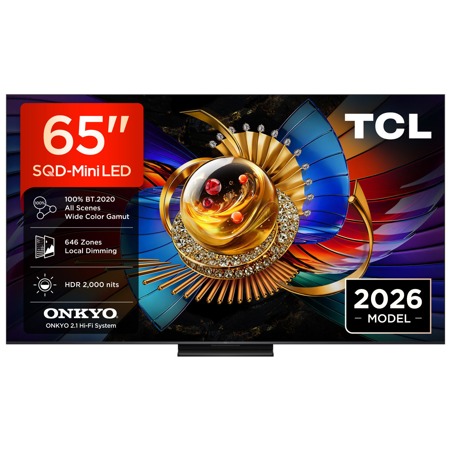 TCL SQD Mini-LED 4K 65 pouces 65Q7D PRO (2026)